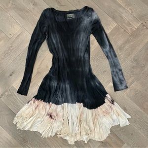 Allsaints Spitalfields dyed dress